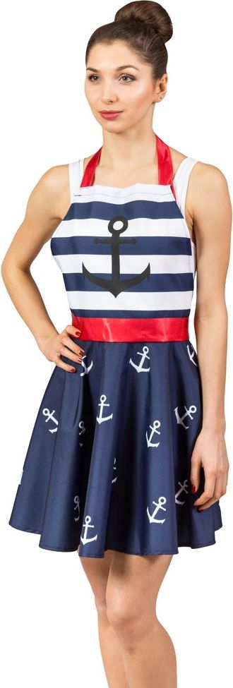 Froster Nitly Marine - Fartuszek Sukienka