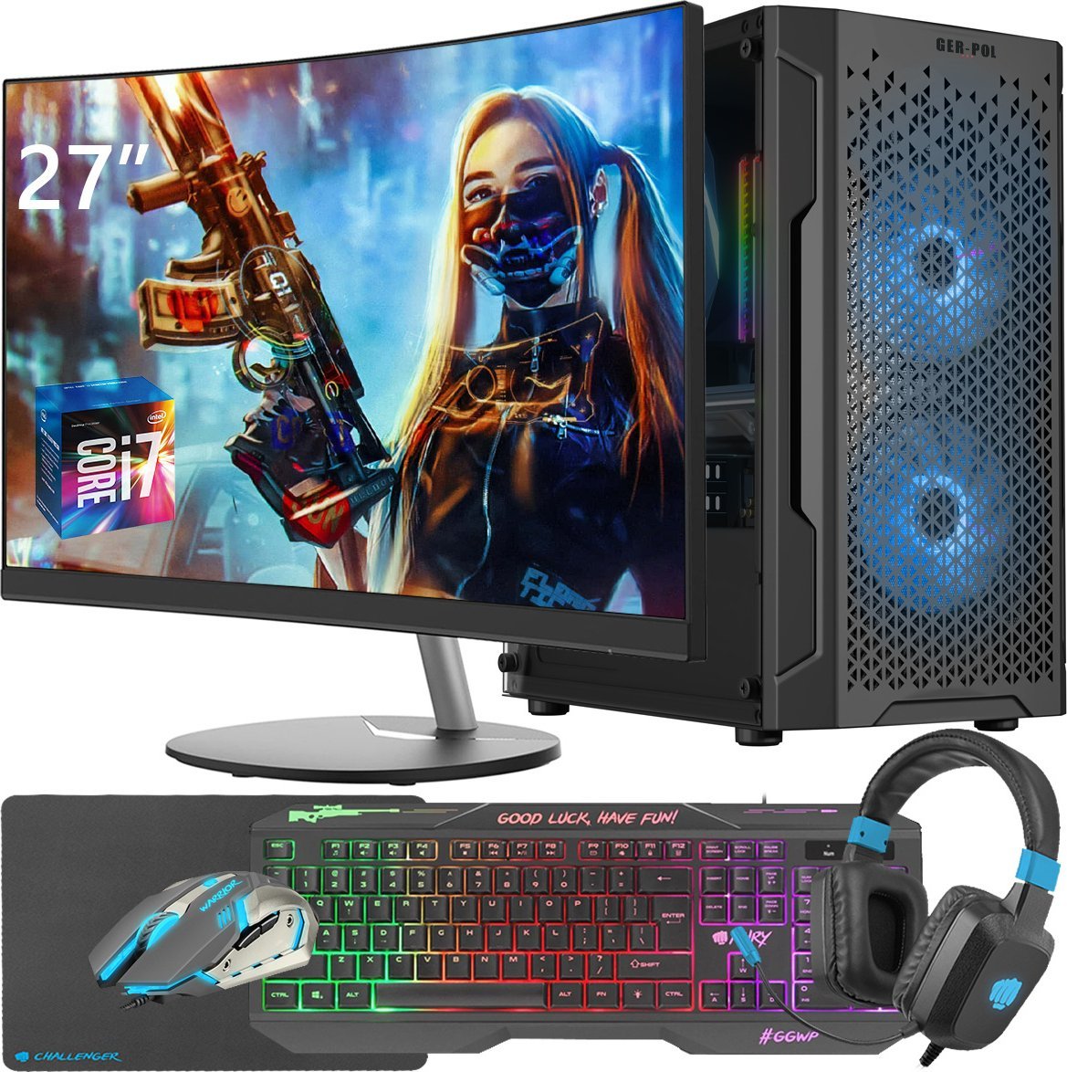 Komputer GER-POL KOMPUTER PC ARAMIS 6700/4060/P32/S1 WINDOWS 10