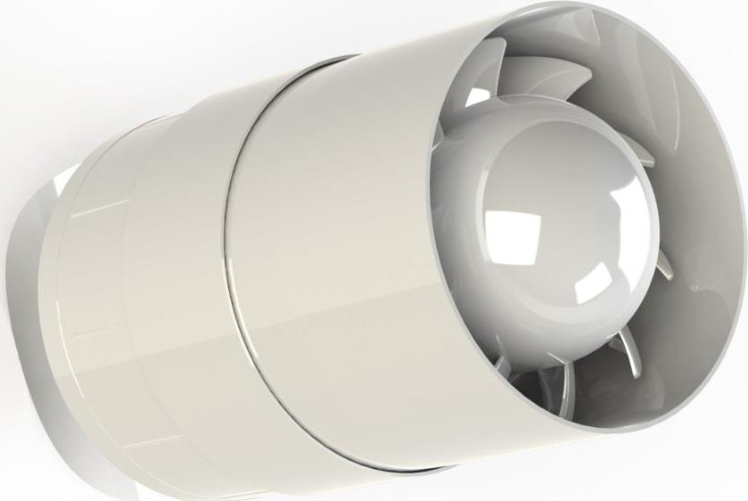 airRoxy Wentylator aRc2 Ø 100 S - z łącznikiem