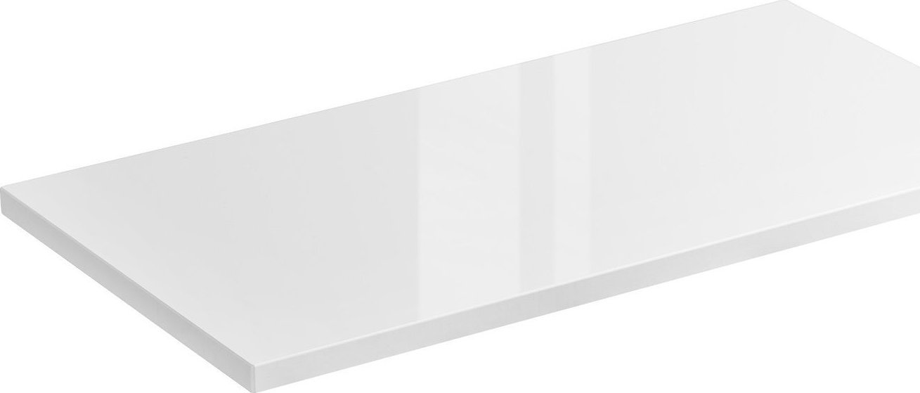 Comad Blat łazienkowy pod umywalkę, Capri, 60 cm, biały, połysk