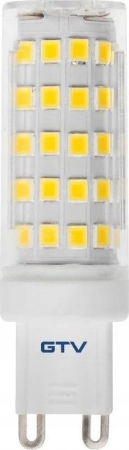 GTV Żarówka LED GTV LD-G9P67W0-40 7W G9 AC220-240V SMD 2835 kąt świecenia 360 560lm 61mA 4000K