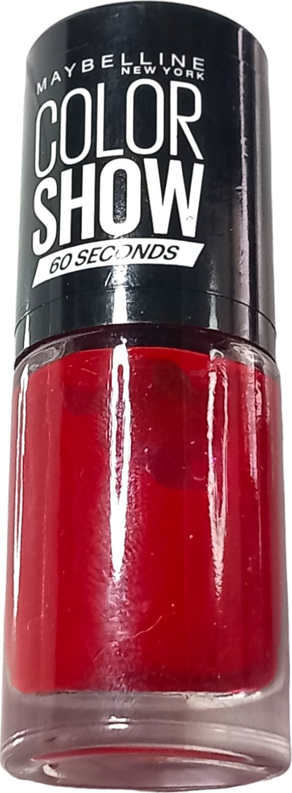 Maybelline Maybelline, Color Show 60 Seconds, Nail Polish, Nr. 15, Candy Apple, 7 ml For Women