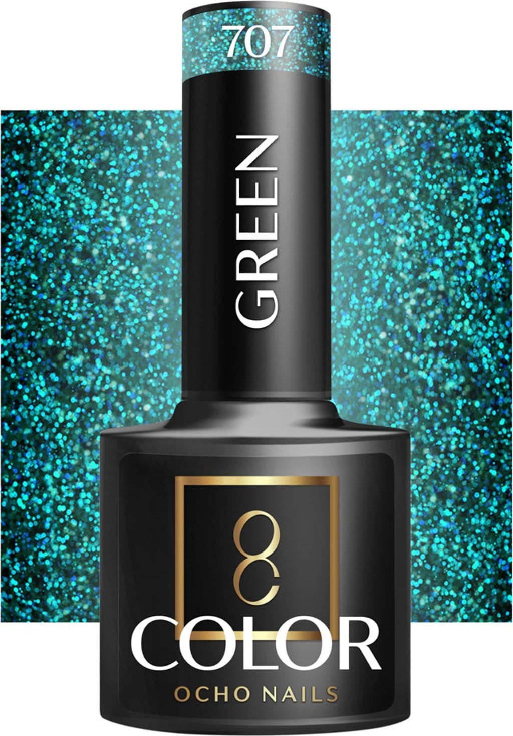 Activeshop OCHO NAILS Lakier hybrydowy green 707 -5 g