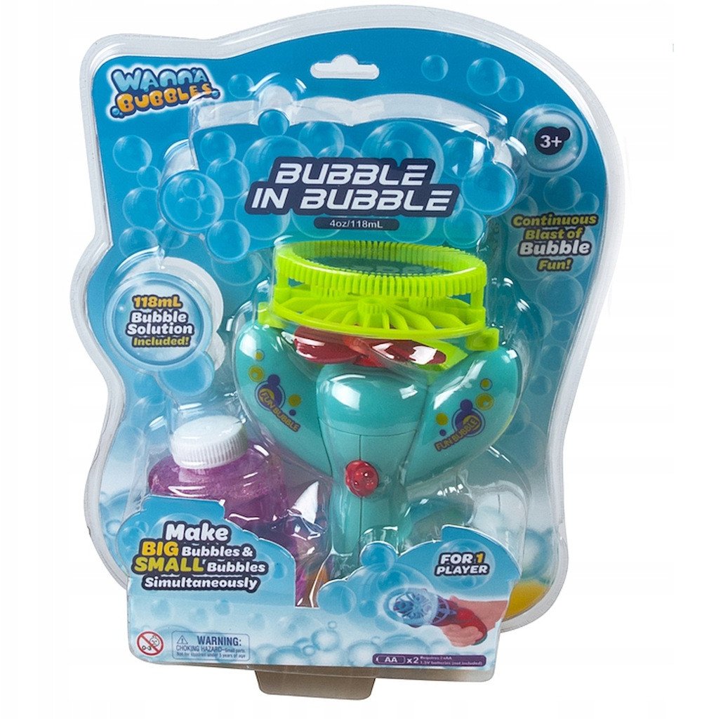 BAŃKI MASZYNKA WIATRACZEK DO BANIEK MYDLANYCH 3+