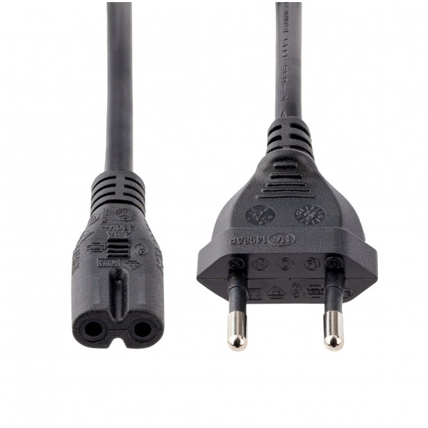 Kabel zasilający StarTech startech LAPTOP POWER CORD - 18 AWG/ (europejska wersja) PLUG TO C7 - 18AWG