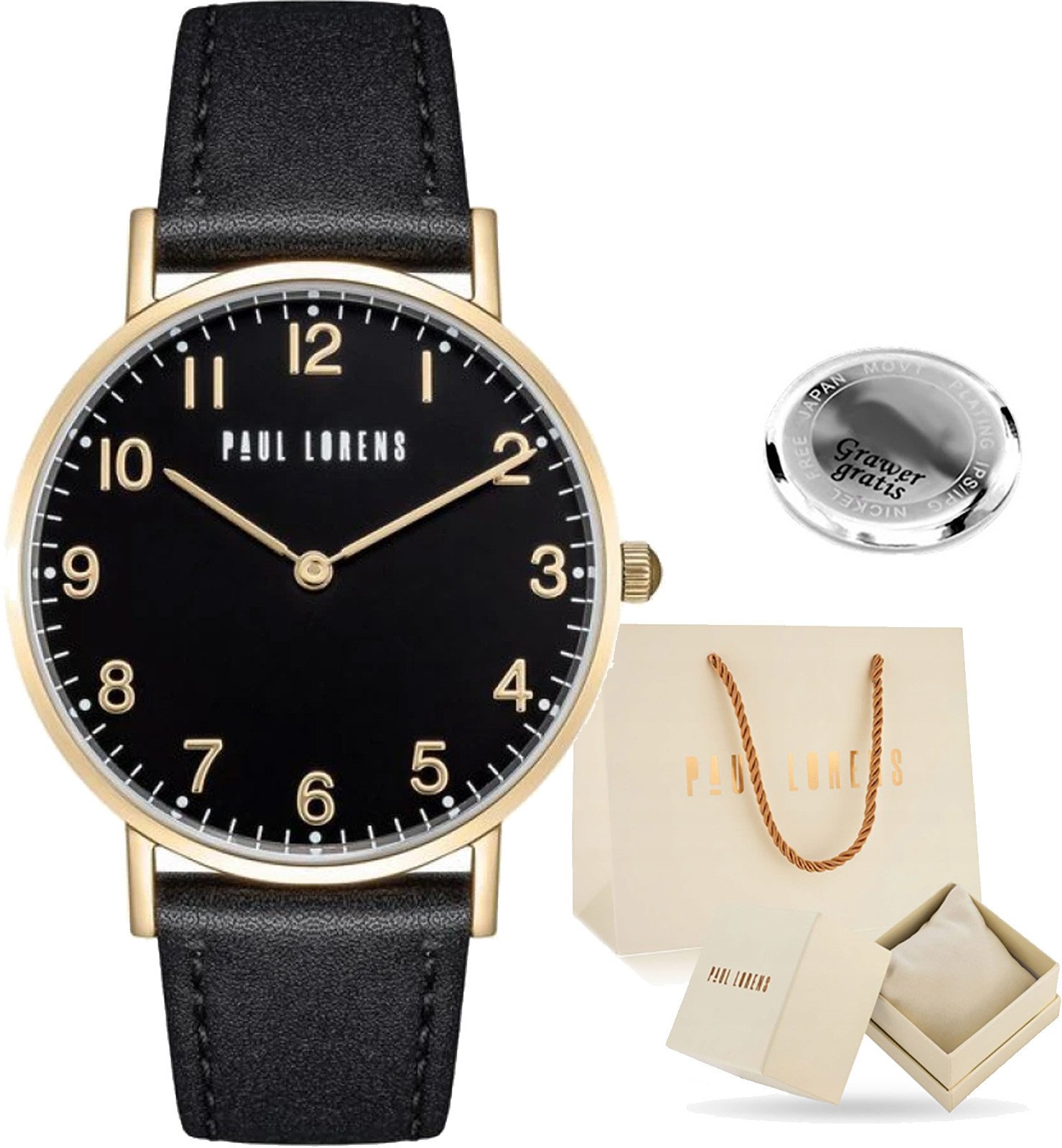 Zegarek Paul Lorens Zegarek damski - DIVALI- PROF Z GRAWEREM