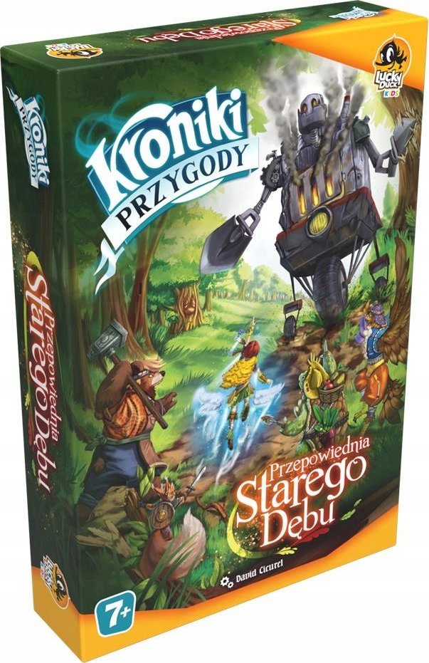 Lucky Duck Games Gra Kroniki Przygody - Przepowiednia Sterego Dębu