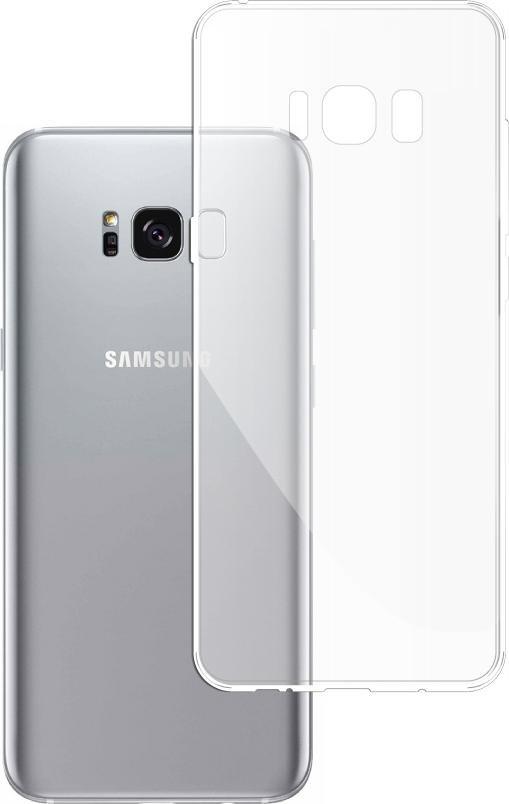 etumi Etui Do Samsung Galaxy S8 Plus Gumowe Slim Clear Pokrowiec Ochronny / Futerał Obudowa / Ochrona Clear Cover Bezbarwne Slim Case0034