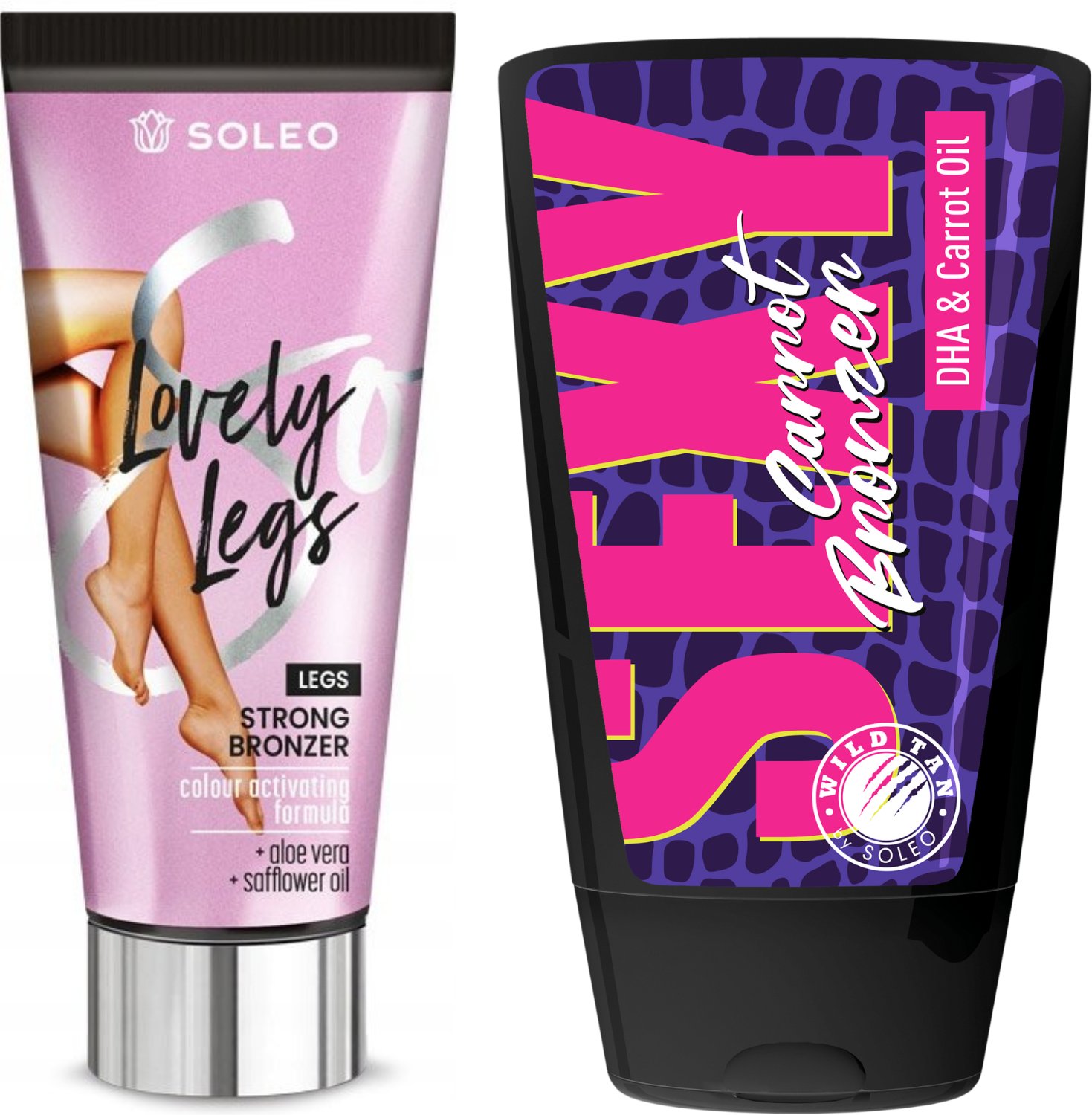 Soleo Lovely Legs + Wild Tan Sexy Carrot Gratis