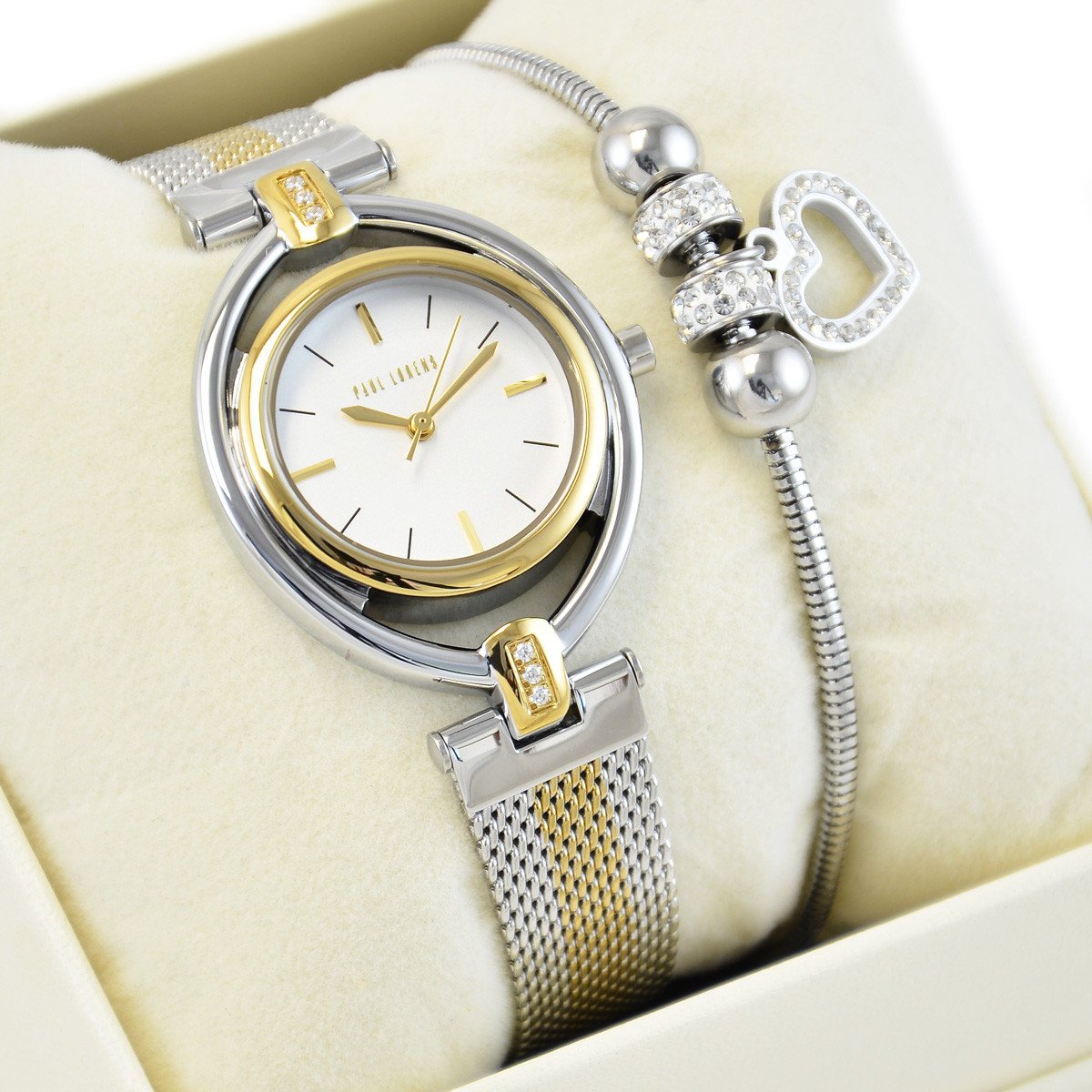 Zestaw damski zegarek Paul Lorens SERENA + bransoletka