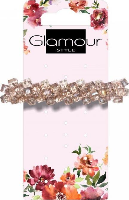 Glamour GLAMOUR_Spinka automatyczna do włosów z kryształkami