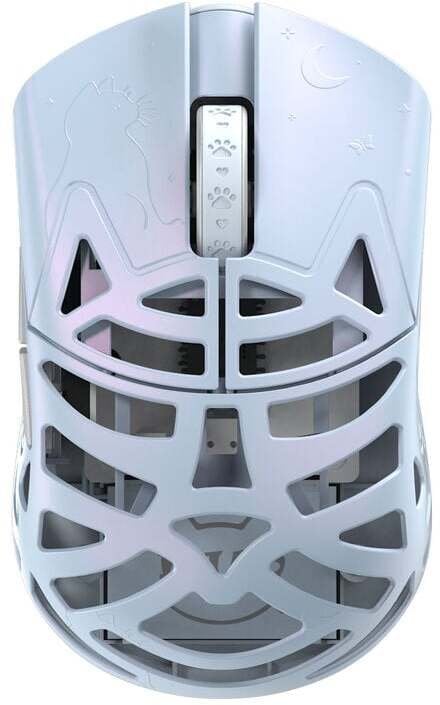 Mysz WLMouse Beast Miao Gaming mysz, Omron Optical Switches - błękitny