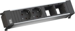 Listwa zasilająca Bachmann BACHMANN POWER FRAME Medium 2x gniazdo z uziemieniem 2x ABD