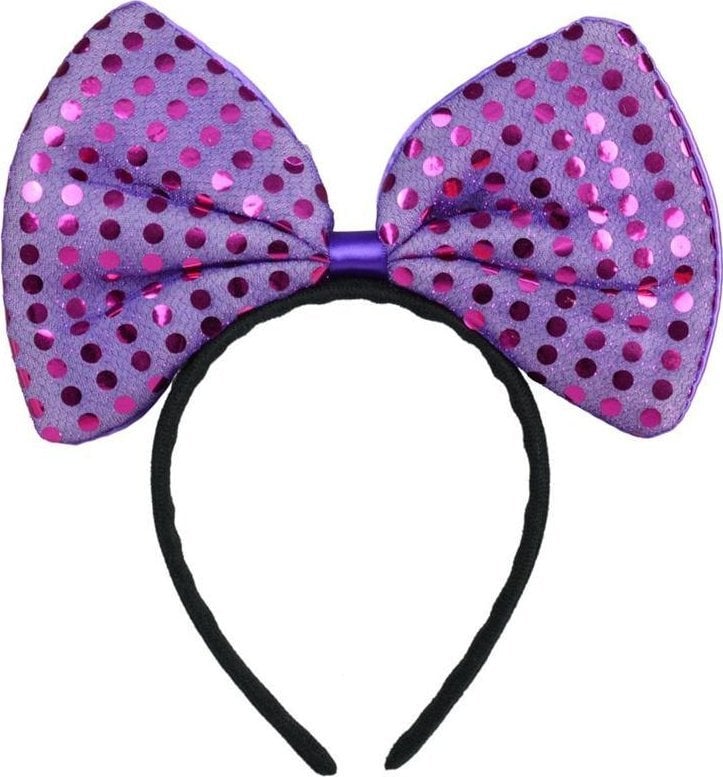 Kokarda na opasce fioletowa