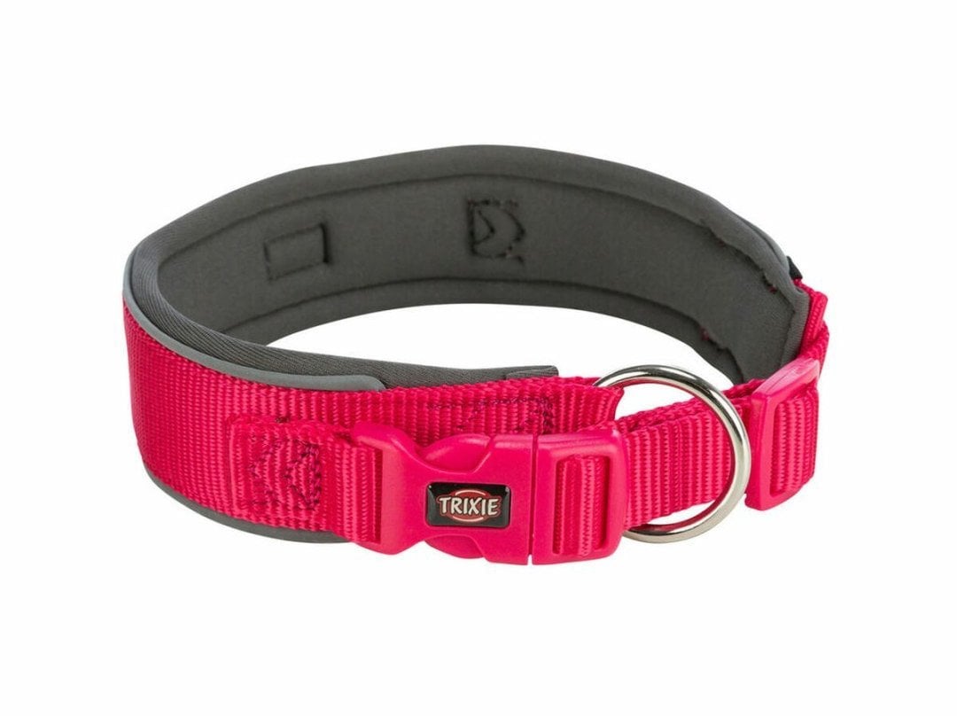 Obroża dla psa Trixie Premium Grafit Fuksja XS/S 27-35 cm