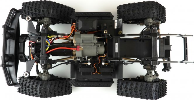 Amewi Model Samochodu Rc Amxrock Rcx10Tp Scale Crawler Pick Up 1:10 Rtr Szczotkowy 2 4 Ghz