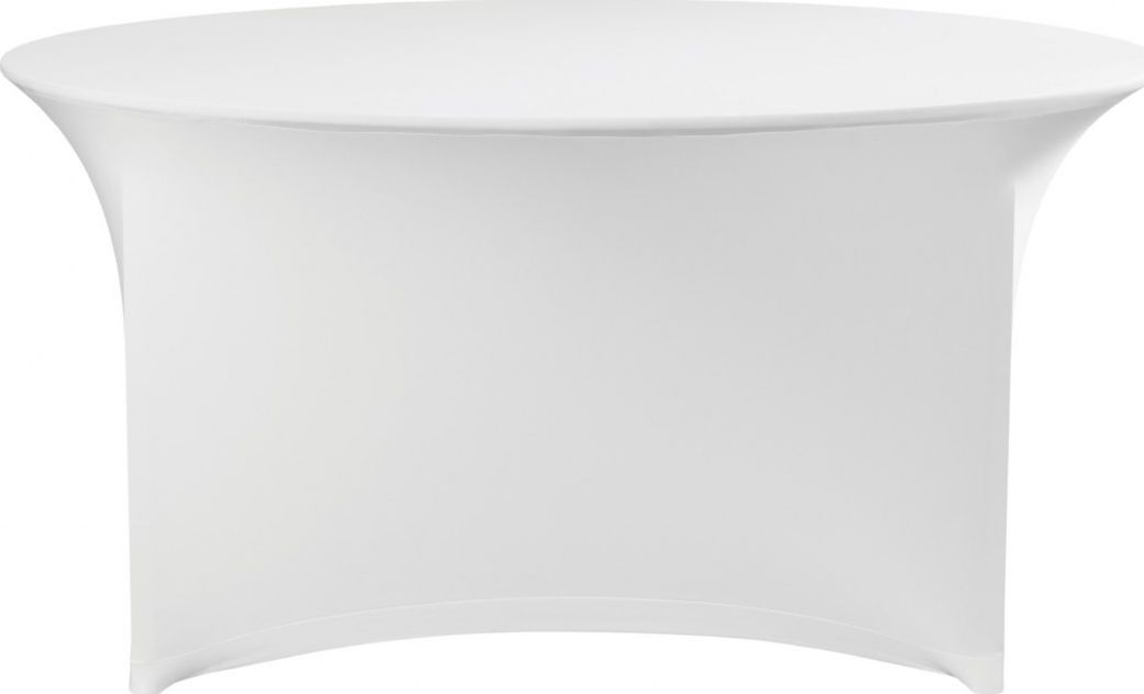 Hendi Obrus okrągły bez prasowania śr. 180cm tkanina Jersey biały - Hendi 814451