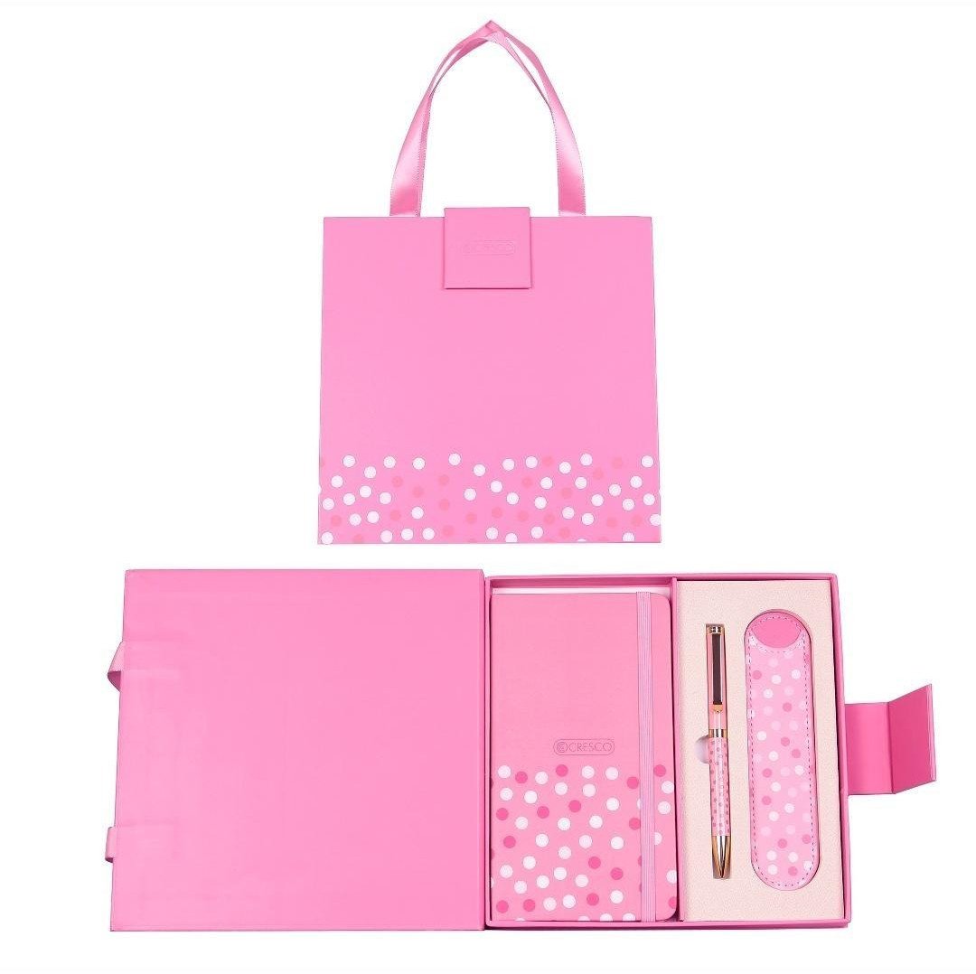 Zestaw prezentowy z długopisem Premium róż