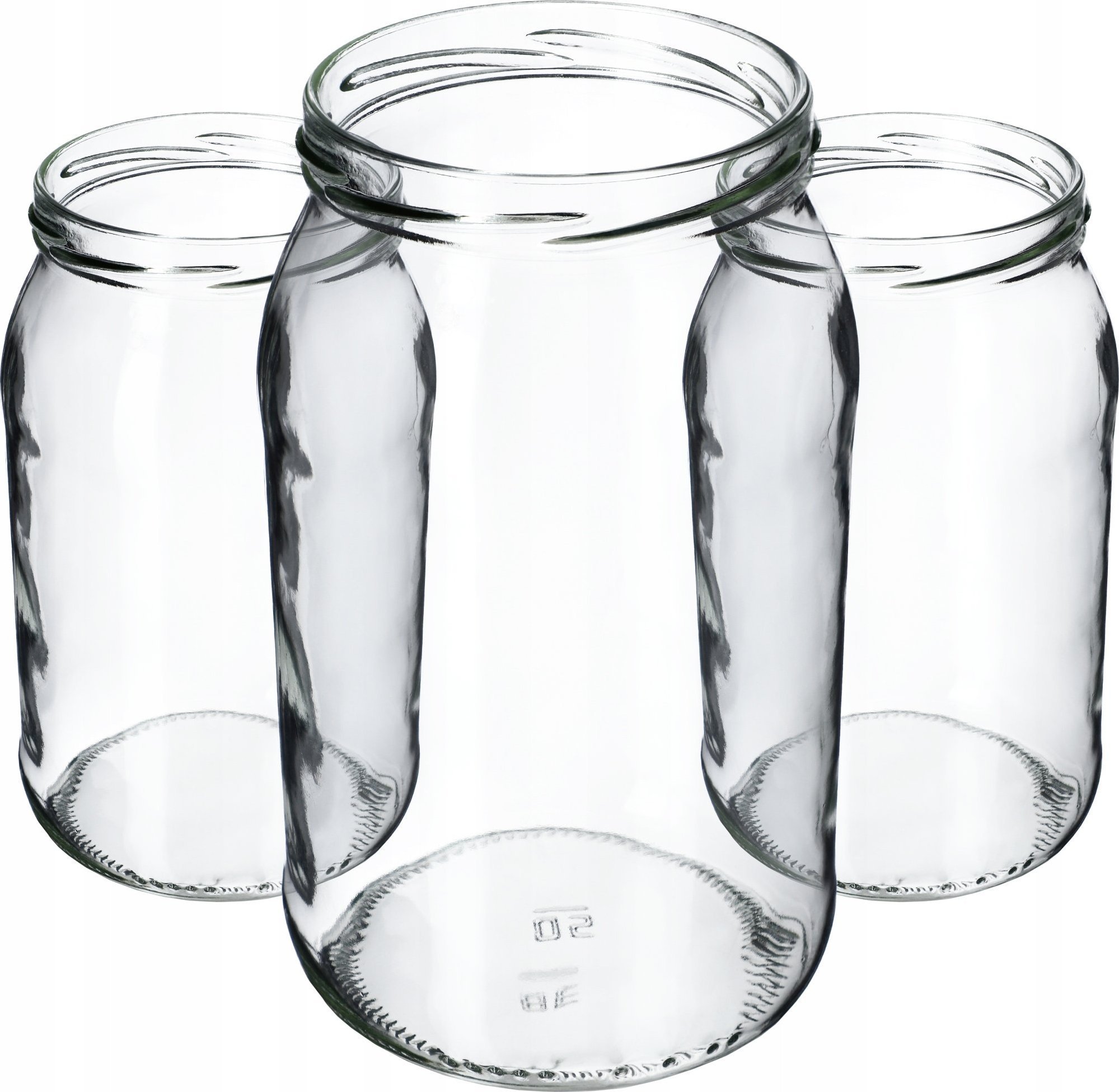 Kadax 24x Słoik Słoiki 900ml Na Przetwory Miód Dżem