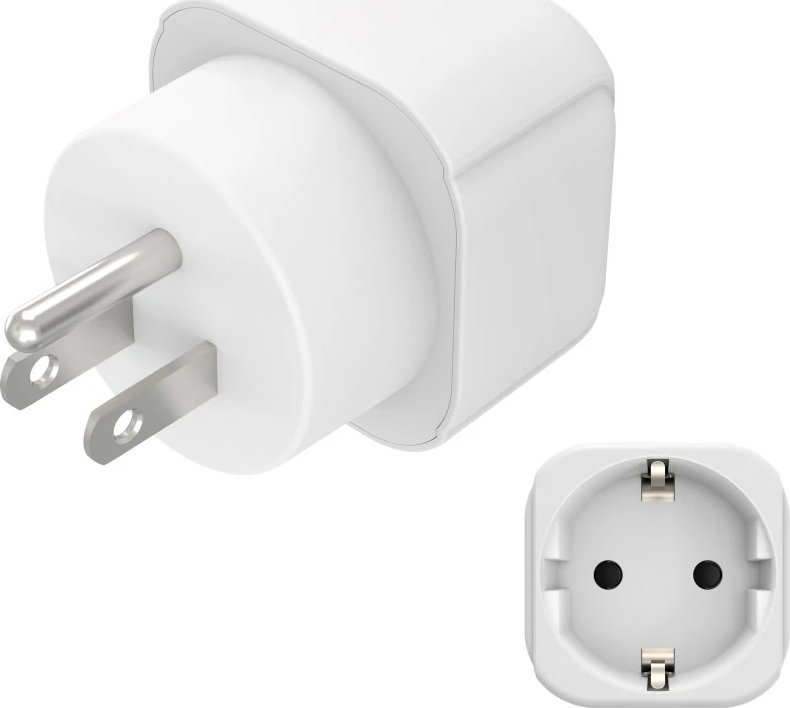Hama Adapter Podróżny Basic Gniazdo EU -> Wtyk USA