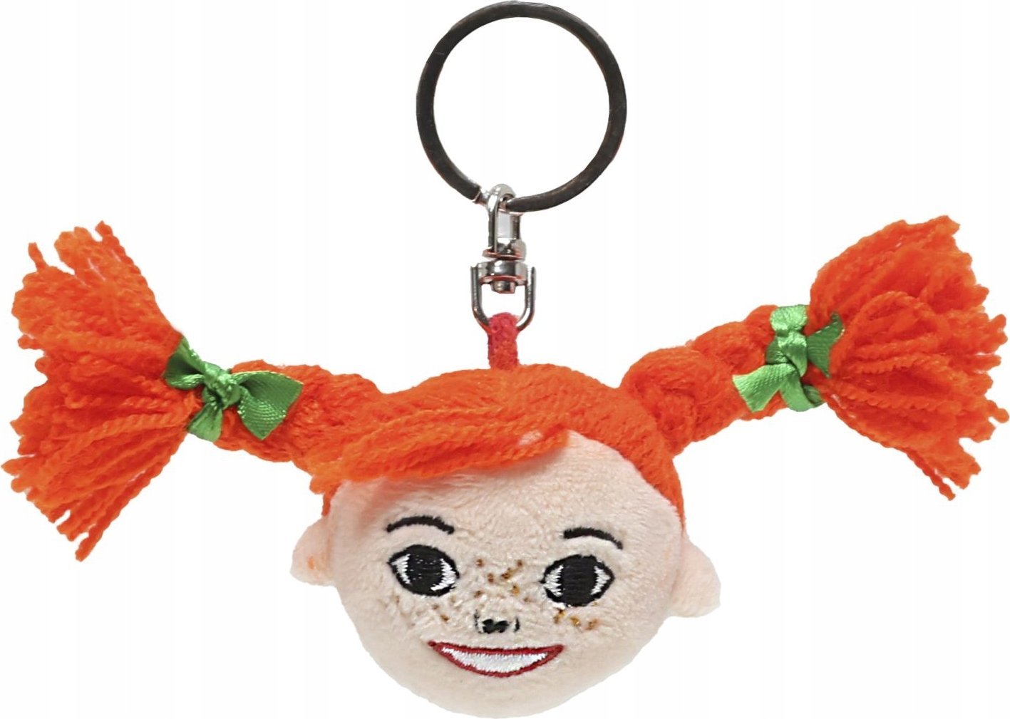 Breloczek główka Pippi Langstrumpf, zabawka dla dzieci, akcesoria, ozdoby