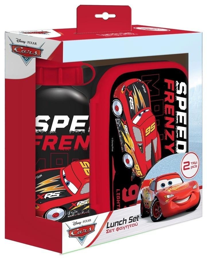 Lunchbox butelka 500ml + pudełko 800ml Cars