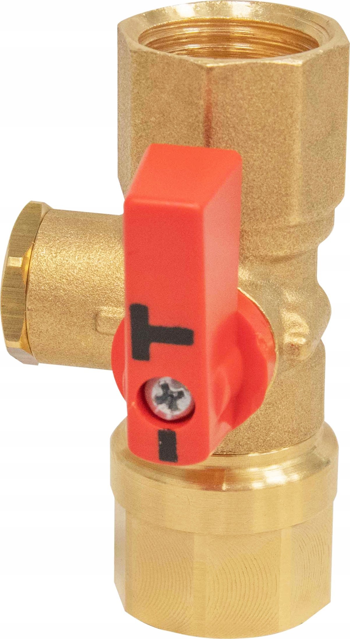 Afriso Kurek manometryczny AMC 2-drogowy, 2x GW G1/2, PN25A