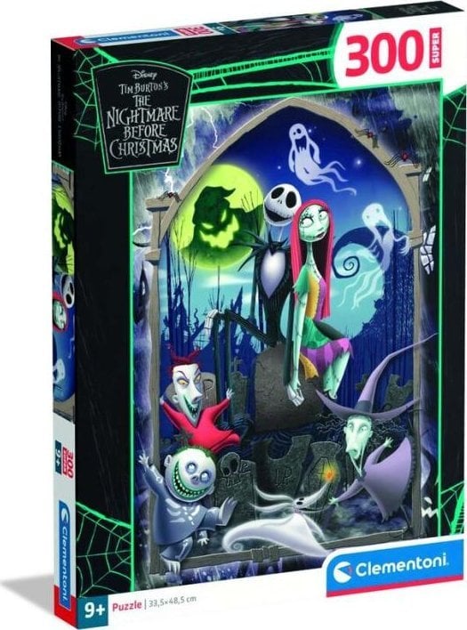 Clementoni Puzzle Super Nightmare Before Christmas 300 elementów (21743)
