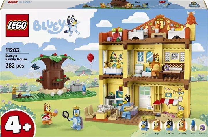 LEGO Bluey Dom rodzinny Blue (11203)