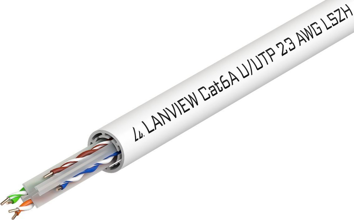 Lanview Cat6a U-UTP MUSHROOM Network