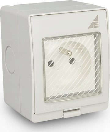 Elektro-Plast Gniazdo pojedyncze natynkowe GPN IP55 AQUA55 55.19