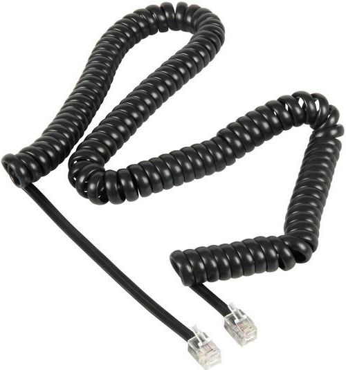 Goobay Kabel do słuchawek spiralny - Długość kabla 4 m (RB68002)