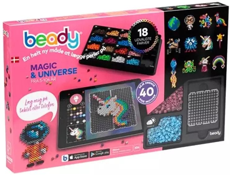 Beady Magic & Universe 4.500 perler + 4 plader