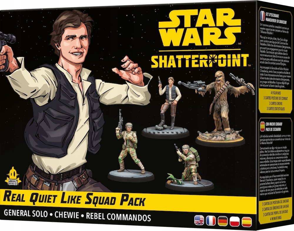 Rebel Dodatek do gry Star Wars: Shatterpoint - Z cichacza - Generał Solo