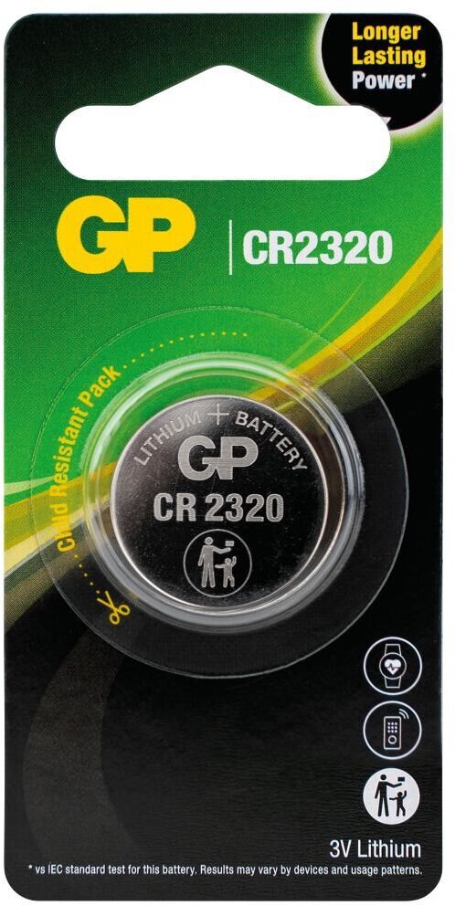 GP 1 x bateria litowa mini CR2320