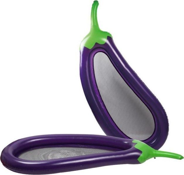 Pan i Pani Gadżet Materac dmuchany BAKŁAŻAN XXL