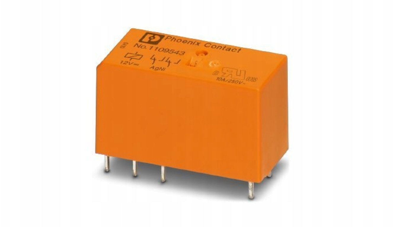 Przekaźnik miniaturowy 2P 8A AgNi 230V AC do gniazda ECOR-1, REL-MR-BL- 230AC/21-21