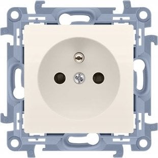 Kontakt-Simon Simon 10 Gniazdo wtyczkowe pojedyncze z uziemieniem kremowy 16A CGZ1C.01/41
