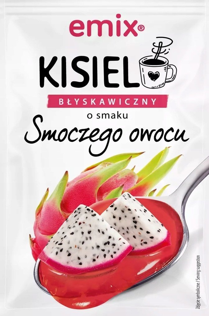 Emix Emix Kisiel Błyskawiczny o smaku smoczego owocu 35 g
