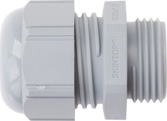 LAPP Dławnica kablowa poliamidowa M20 IP68 SKINTOP STR-M 20x1,5 ciemnoszara 53111120