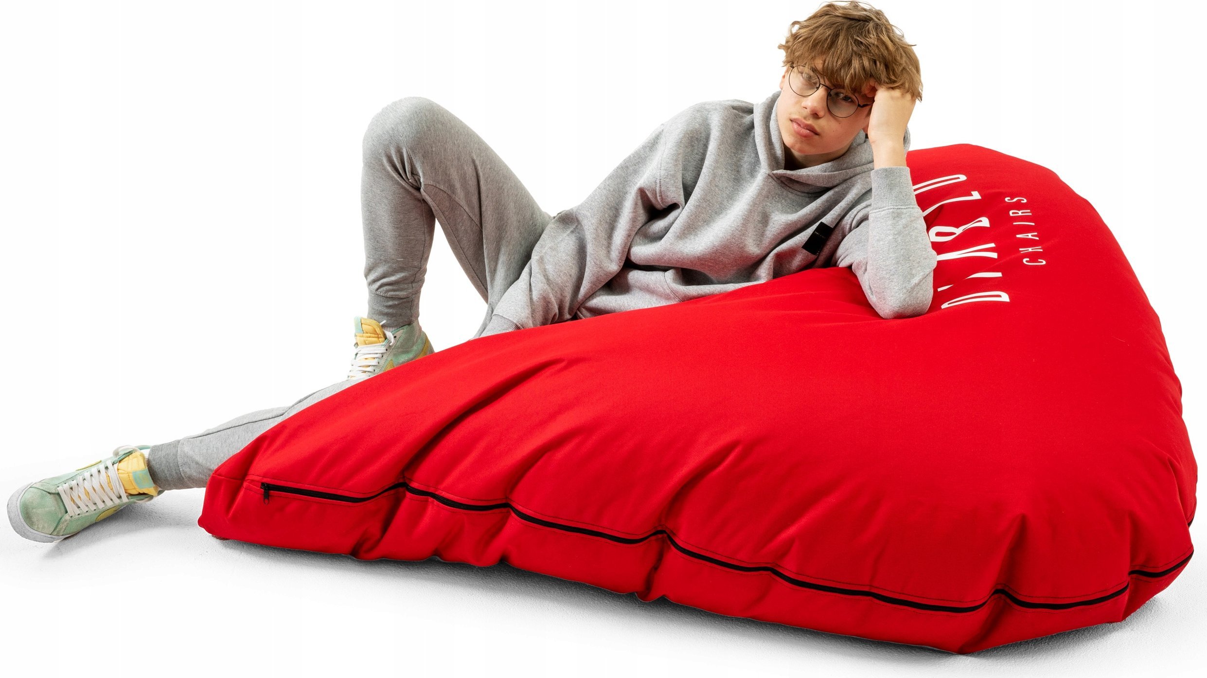 Diablo Pufa gamingowa Diablo Chairs, czerwona