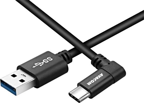 Kabel USB Avacom USB-A - 1.1 m Czarny (DCUS-TPCLR-10K)