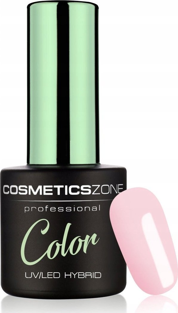Cosmetics Zone Lakier hybrydowy hipoalergiczny jasny różowy 7ml - Sweet Pink 222