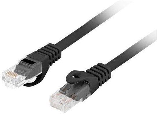 LANBERG Patchcord CAT.6 UTP LSZH CU 20m black Fluke Passed