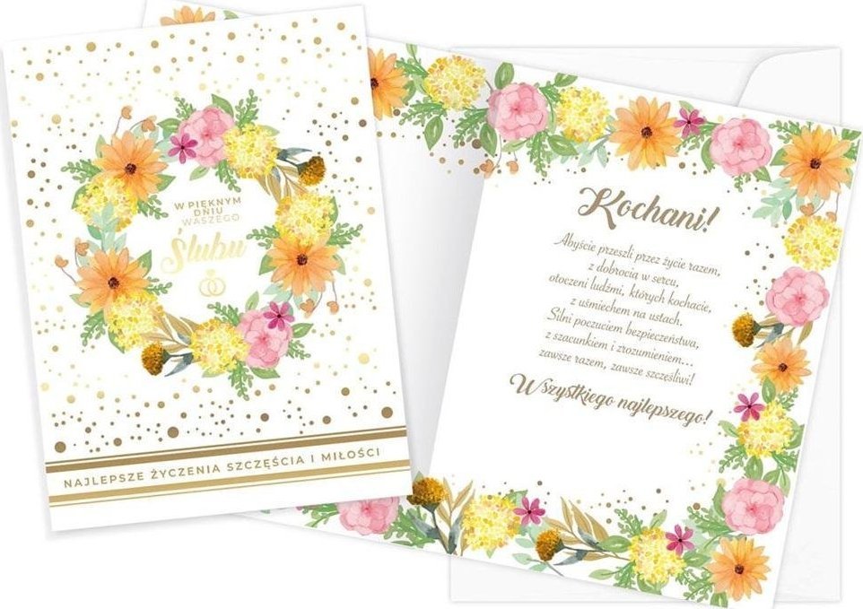 KUKARTKA Karnet V-044 Ślub