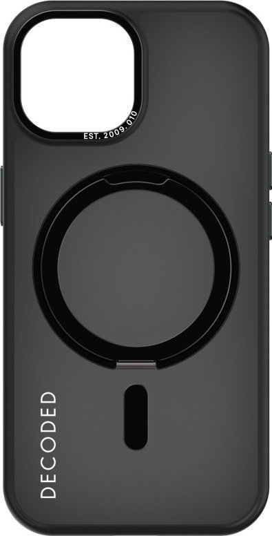 Decoded Decoded Recycled Plastic Loop Stand Backcover iPhone 15 Black