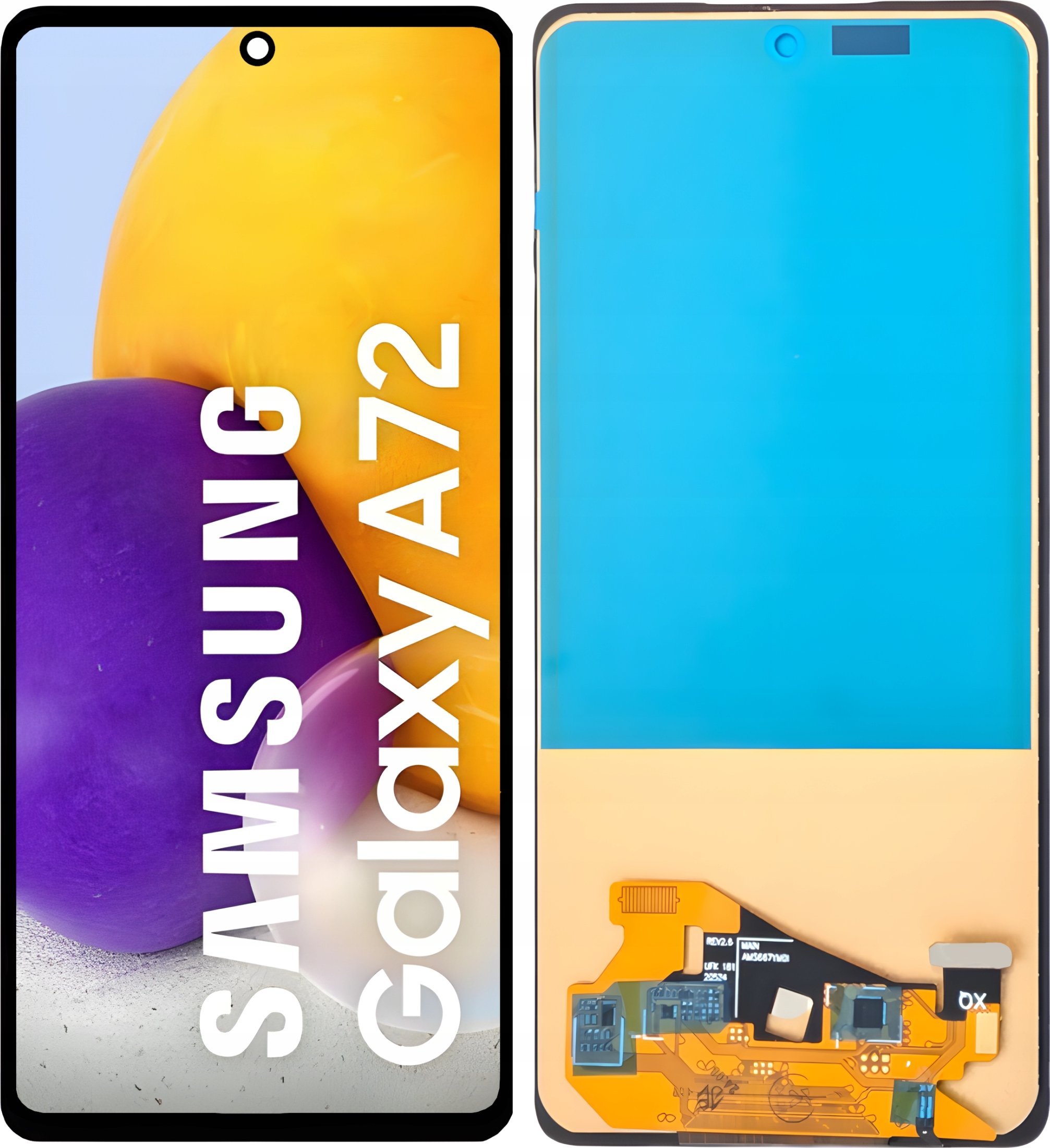 WYŚWIETLACZ EKRAN LCD DO SAMSUNG GALAXY A72 INCELL (SM-A725F, SM-A725F/DS, SM-A725M, SM-A725M/DS)
