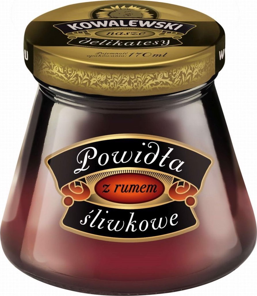 KOWALEWSKI Kowalewski Powidło śliwkowe z rumem 170 ml