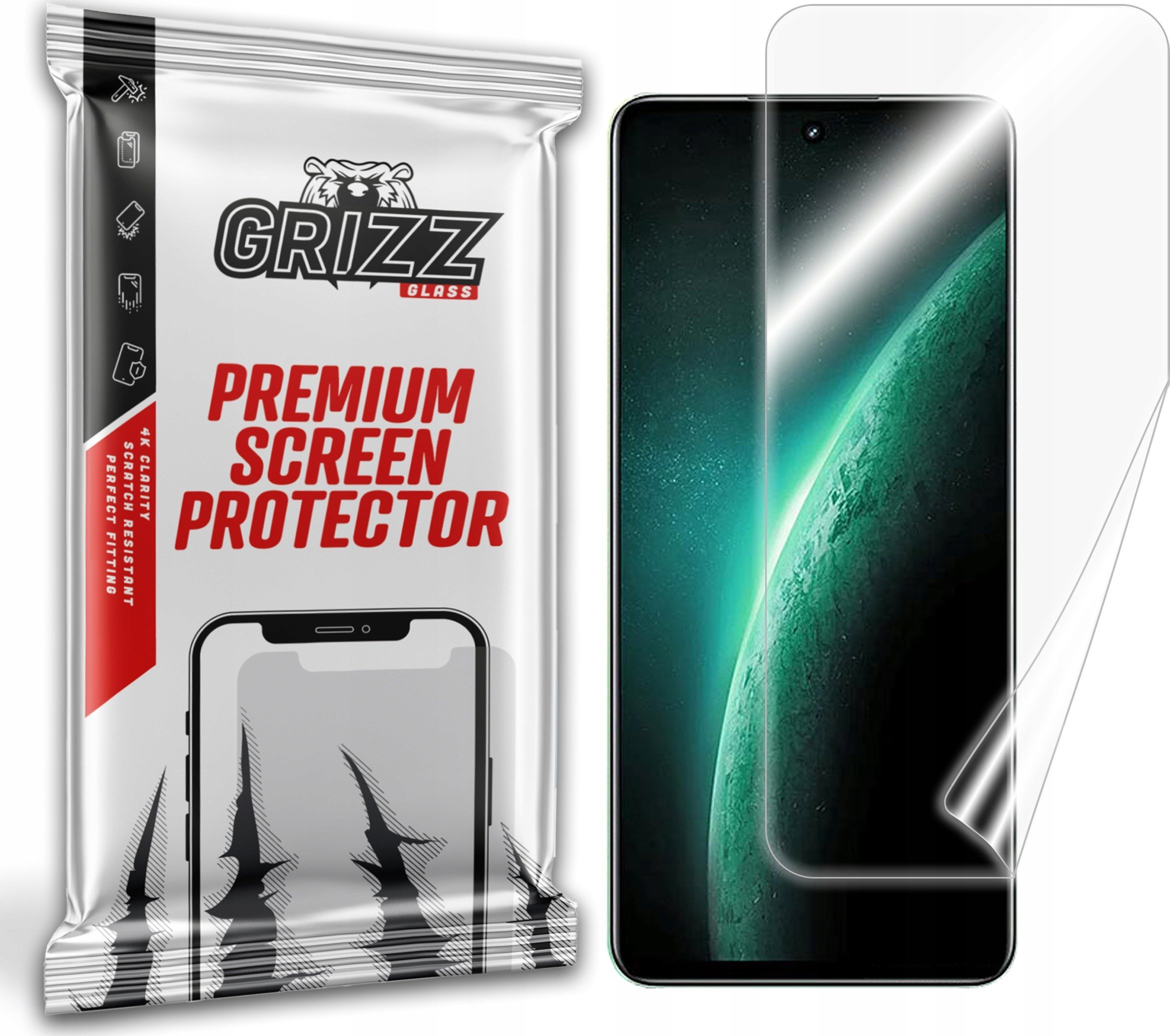 GrizzGlass Folia ceramiczna GrizzGlass CeramicFilm do Realme Narzo 60x