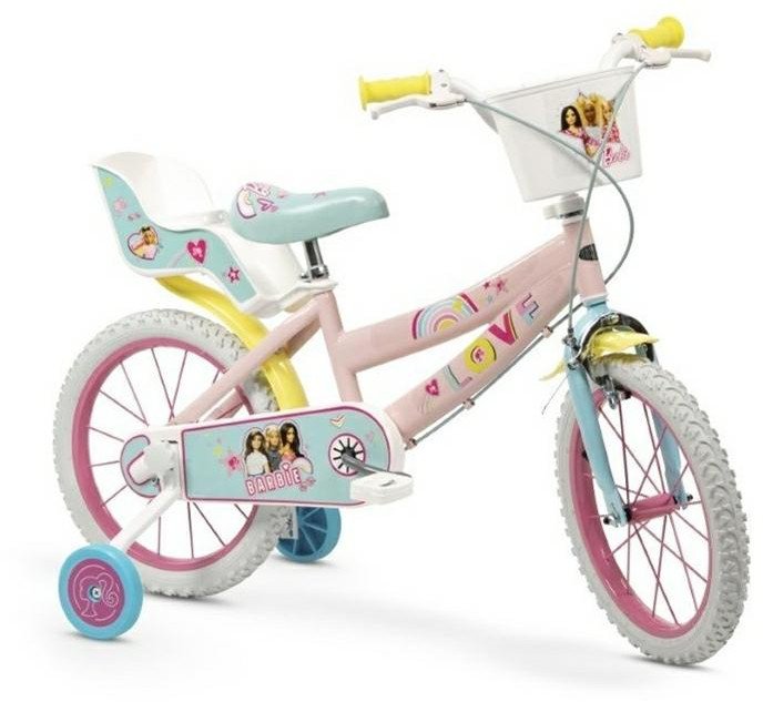Rower Barbie 12" różowy dla dziewczynki Toimsa